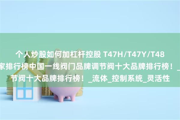 个人炒股如何加杠杆控股 T47H/T47Y/T48H/T48Y电动调节阀厂家排行榜中国一线阀门品牌调节阀十大品牌排行榜！_流体_控制系统_灵活性