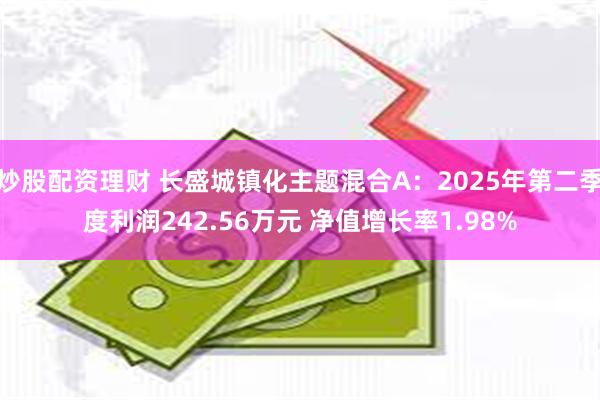 炒股配资理财 长盛城镇化主题混合A：2025年第二季度利润242.56万元 净值增长率1.98%