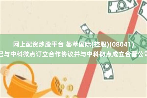 网上配资炒股平台 荟萃国际(控股)(08041)已与中科微点订立合作协议并与中科微点成立合营公司