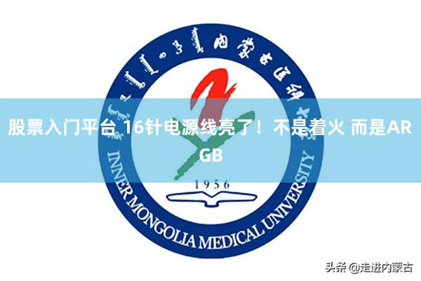 股票入门平台 16针电源线亮了！不是着火 而是ARGB