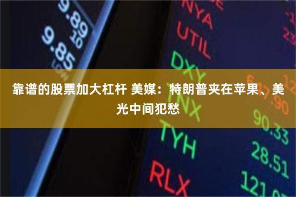靠谱的股票加大杠杆 美媒:特朗普夹在苹果、美光中间犯愁