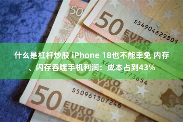 什么是杠杆炒股 iPhone 18也不能幸免 内存、闪存吞噬手机利润：成本占到43%